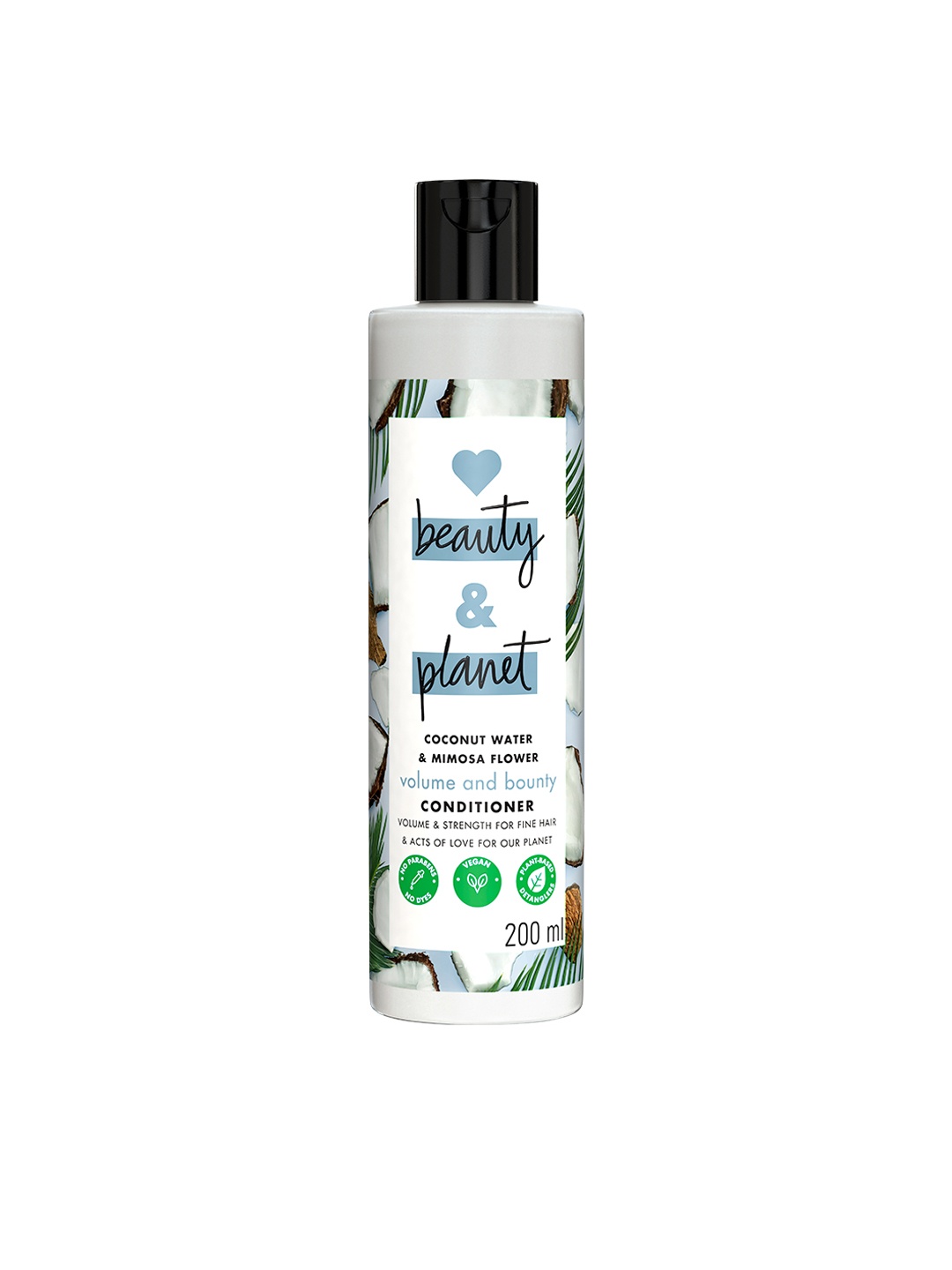 

Love Beauty & Planet Coconut Water & Mimosa Flower Conditioner for Volume - 200ml, White