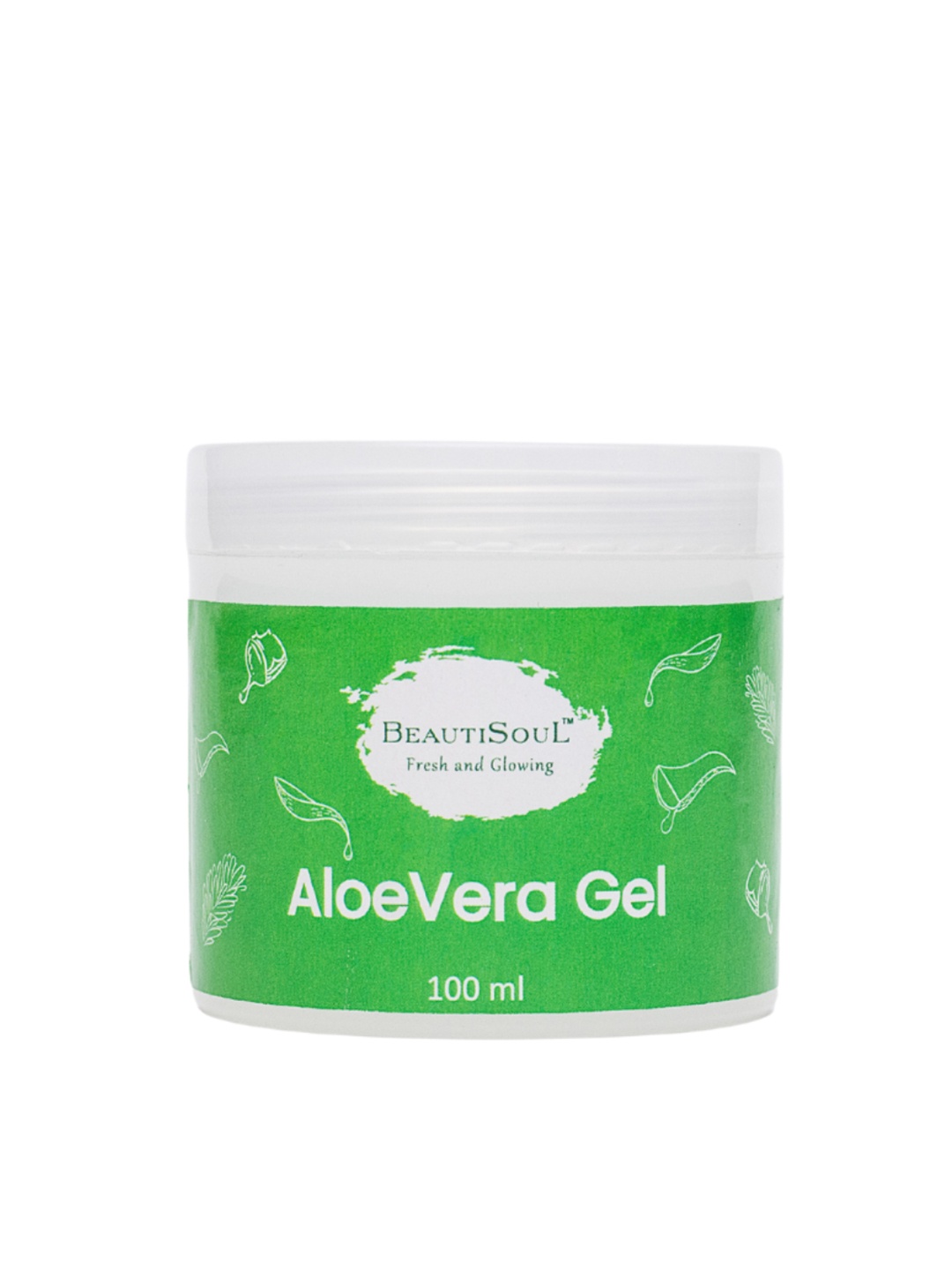 

Beautisoul Aloe Vera Gel for Face & Skin With Hair 100ml, White