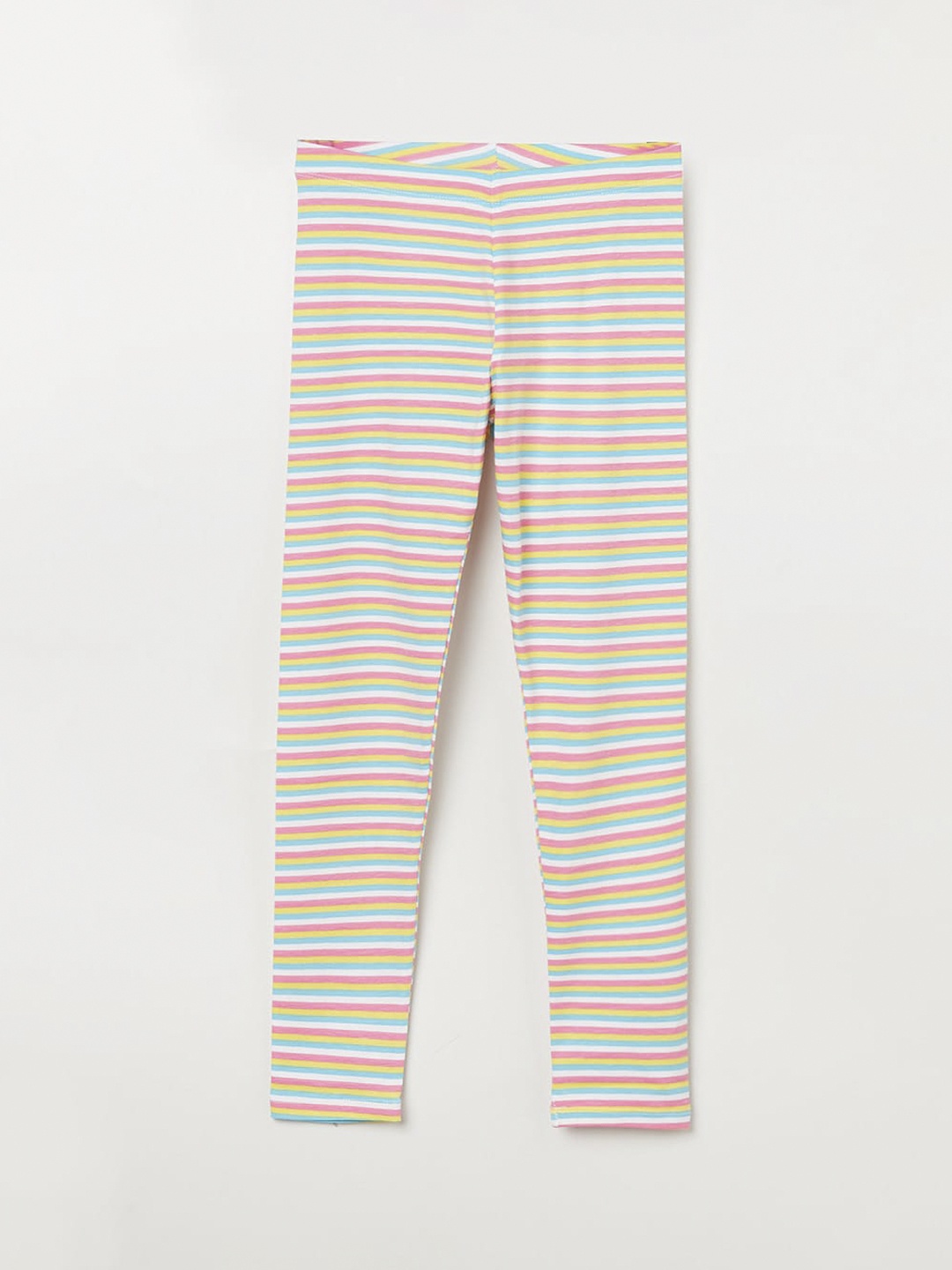 

Fame Forever By Lifestyle Girls Multicoloured Striped Cotton Track Pants, Multi