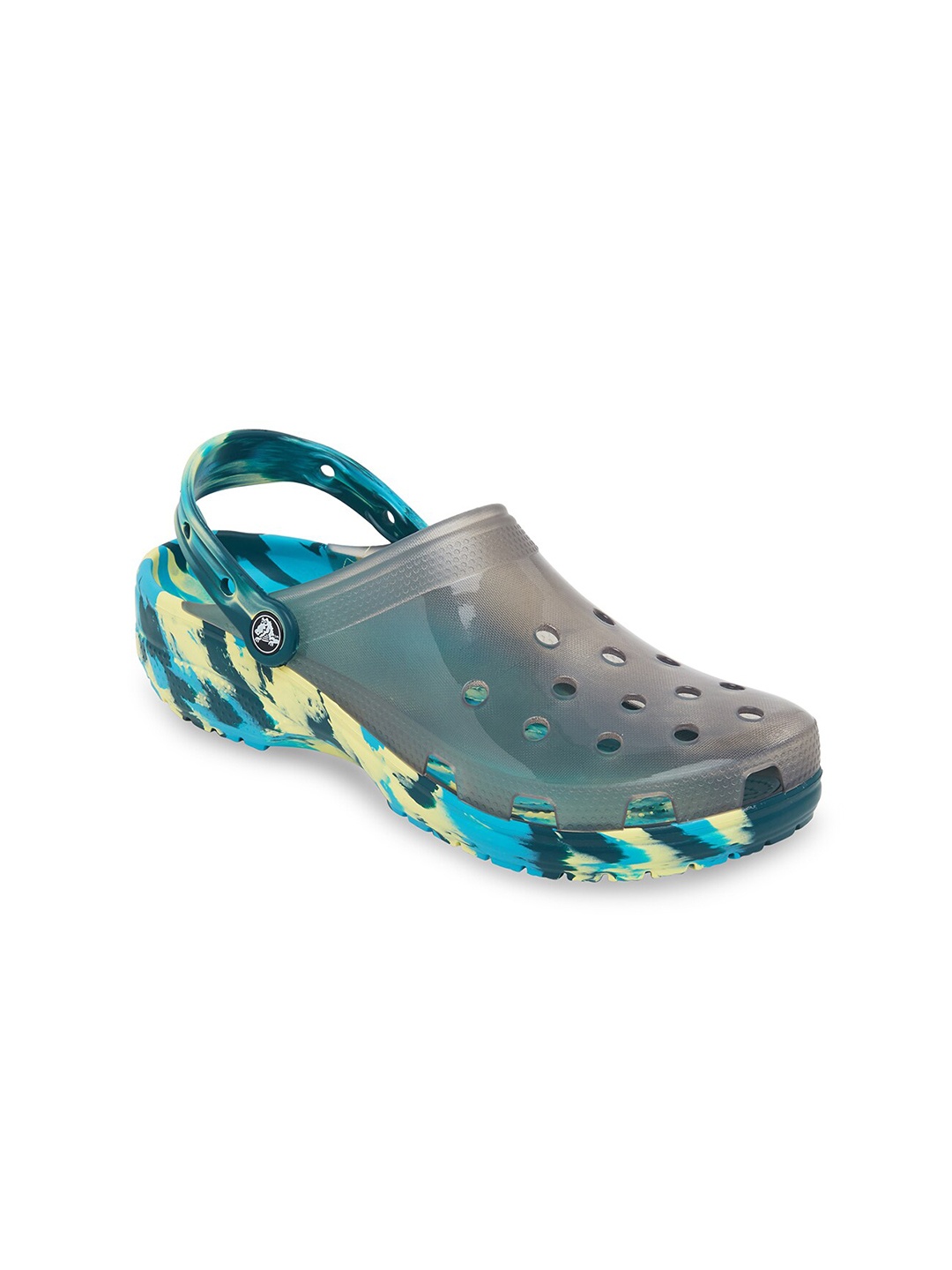 

Crocs Classic Unisex Grey Green Clogs Sandals