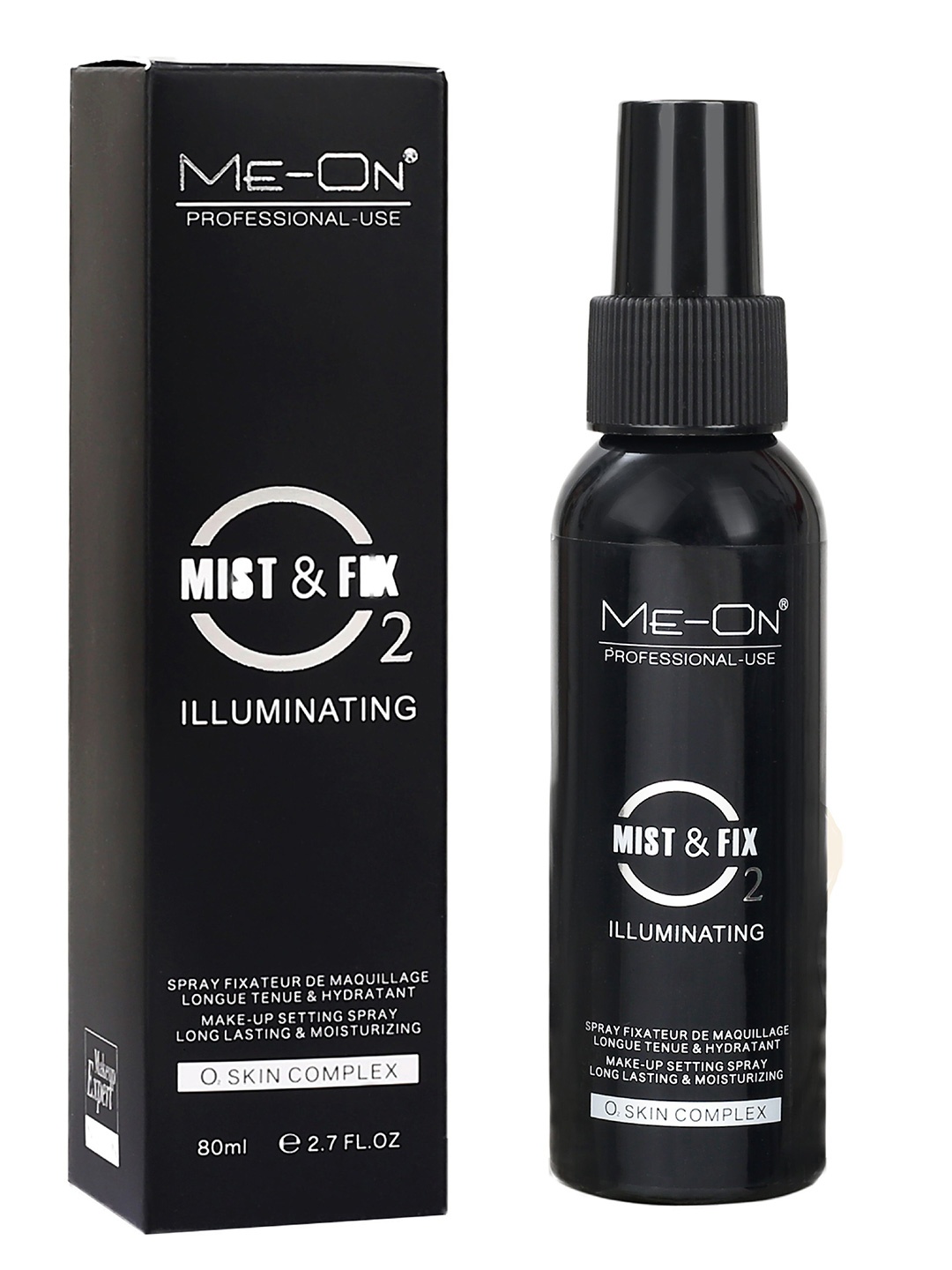 

ME-ON Mist & Fix Illuminating Makeup Fixer Spray - 80ml, Transparent