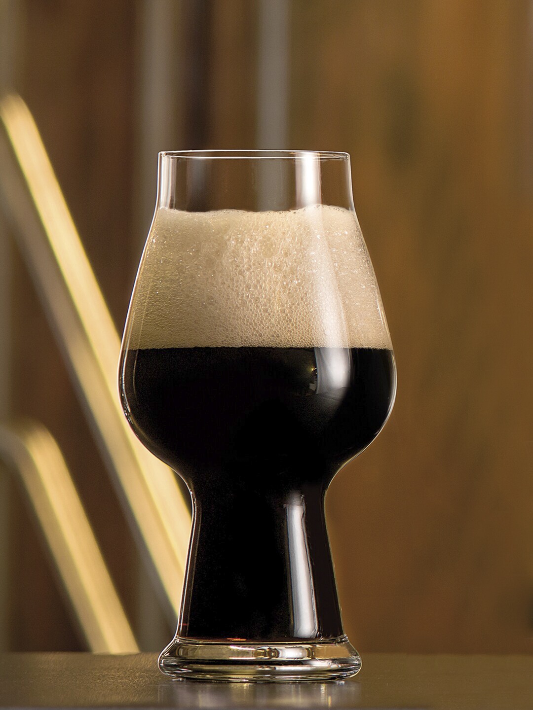

Luigi Bormioli Birrateque Set of 2 Craft Stout Beer Glass, Transparent