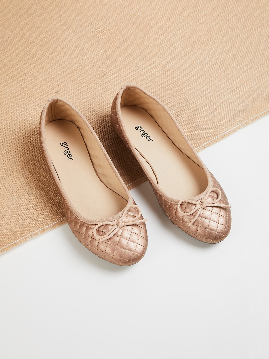

Ginger by Lifestyle Women Brown Woven Design Slip-On Sneakers