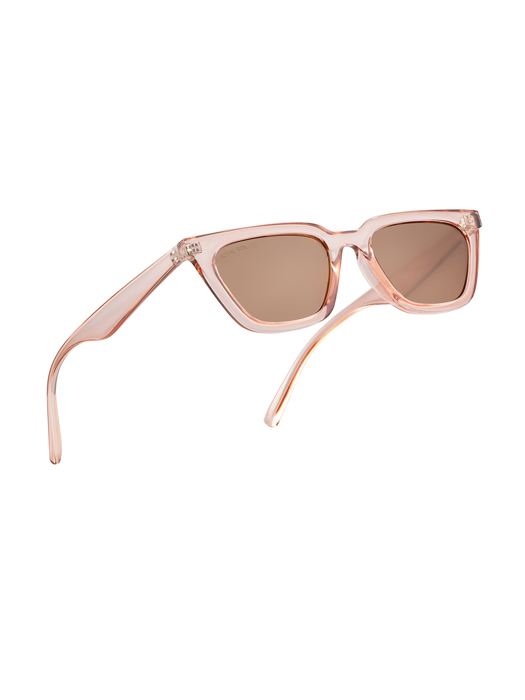 

ROYAL SON Adult Brown Lens & Brown Square UV Protected Sunglasses CHI00126-C7