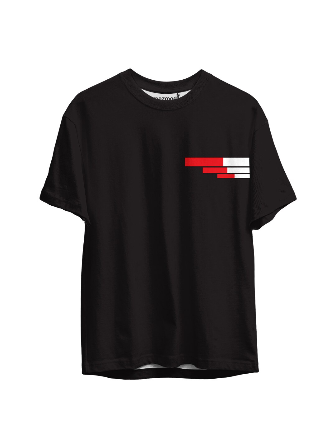 

mezmoda Boys Black Graphic Print T-shirt