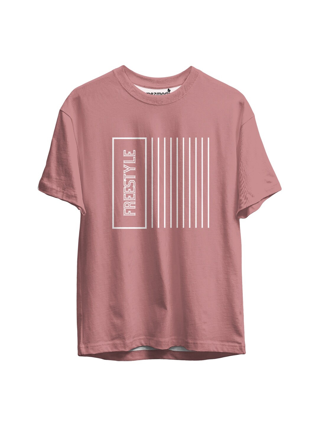

mezmoda Boys Mauve Printed T-shirt