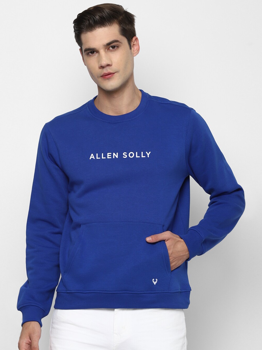 

Allen Solly Men Blue Sweatshirt