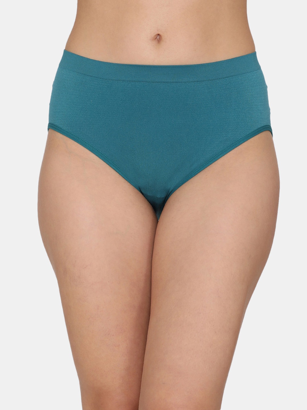 

Zivame Women Blue Solid Bikini Briefs ZI2578FASHDBLUE