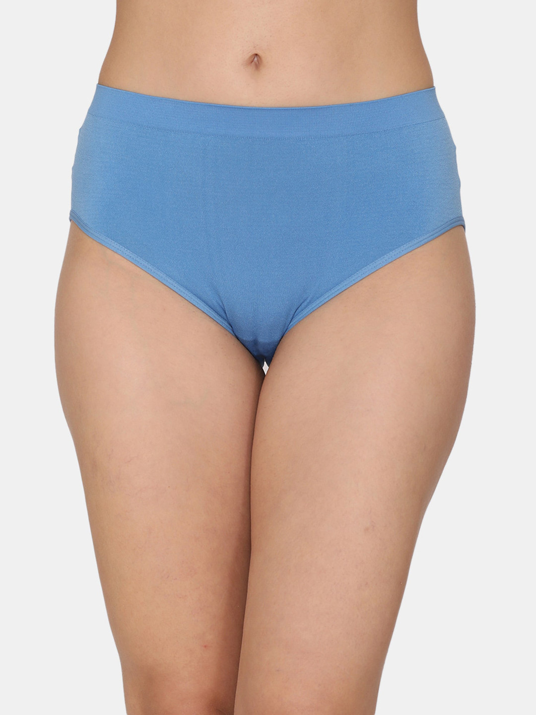 

Zivame Women Blue Solid Bikini Briefs ZI2578FASH0BLUE