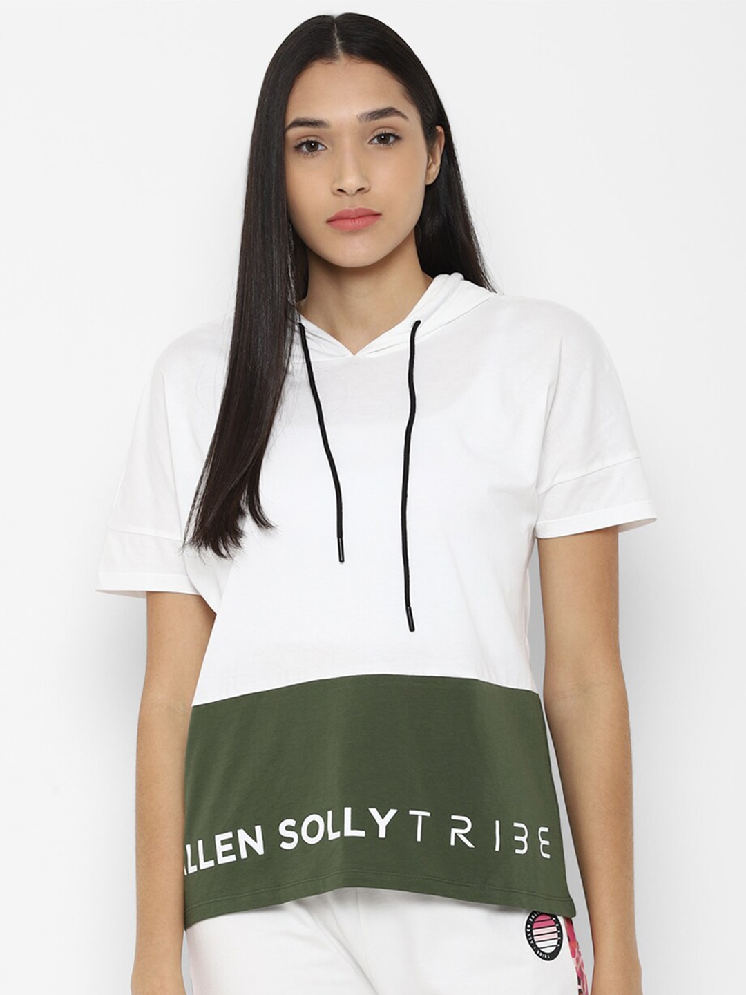 

Allen Solly Woman White Print Top