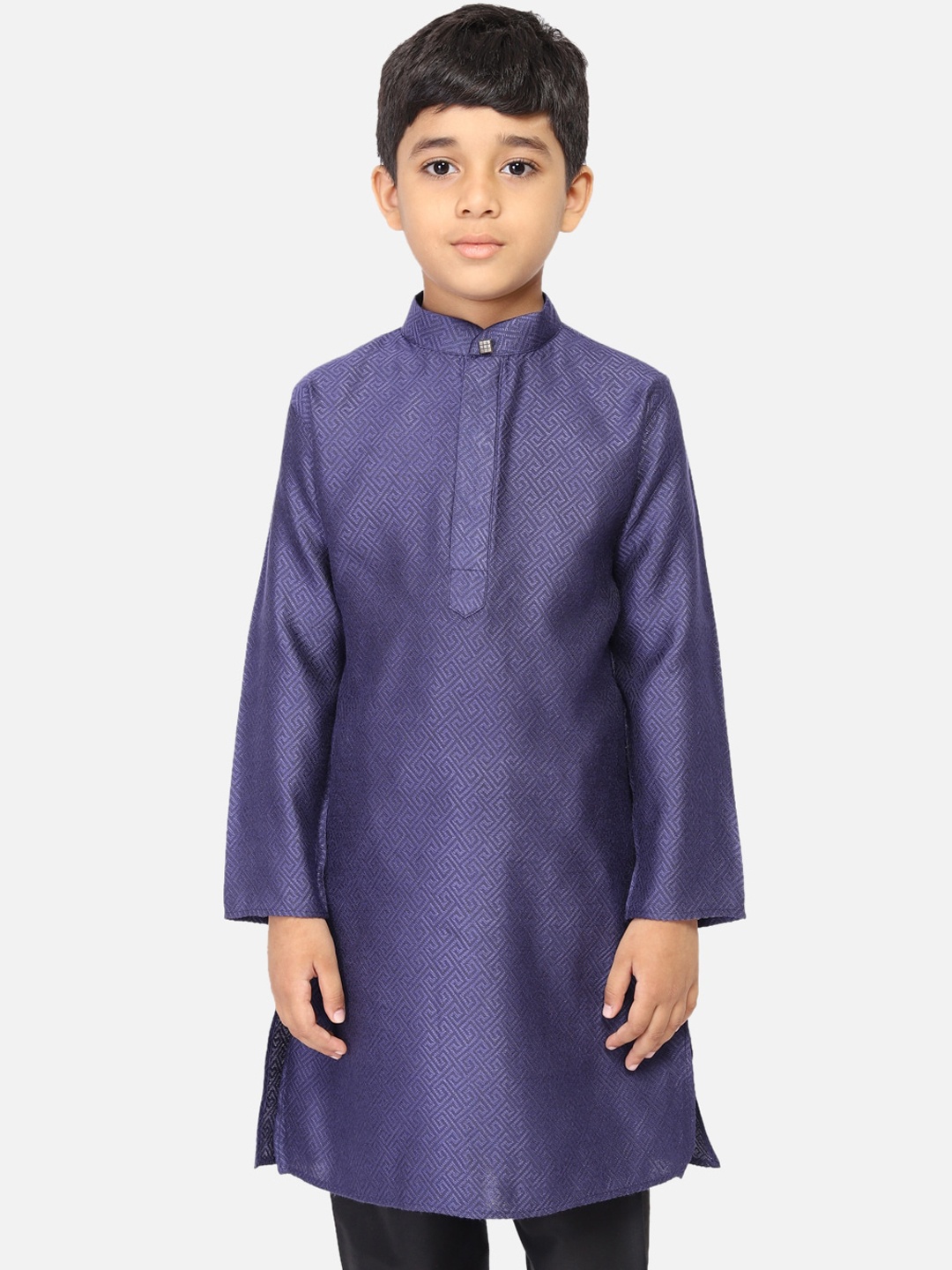 

TABARD Boys Blue Cotton Kurta