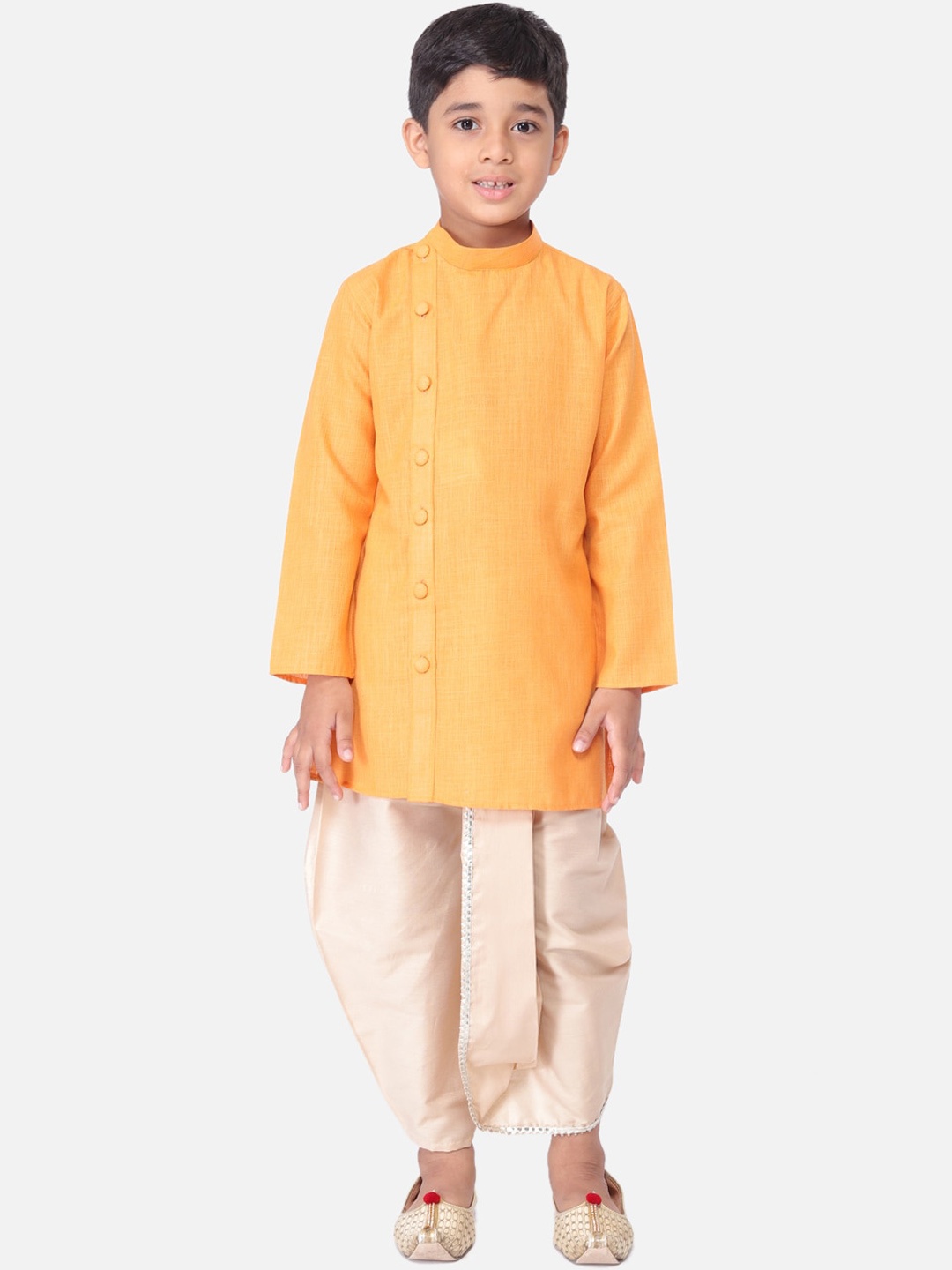 

TABARD Boys Orange Kurta