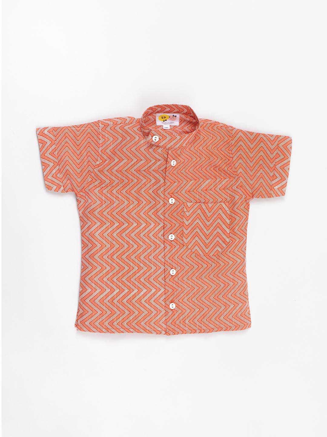 

CUTE LEMONS Boys Multicoloured Printed Casual Shirt, Multi