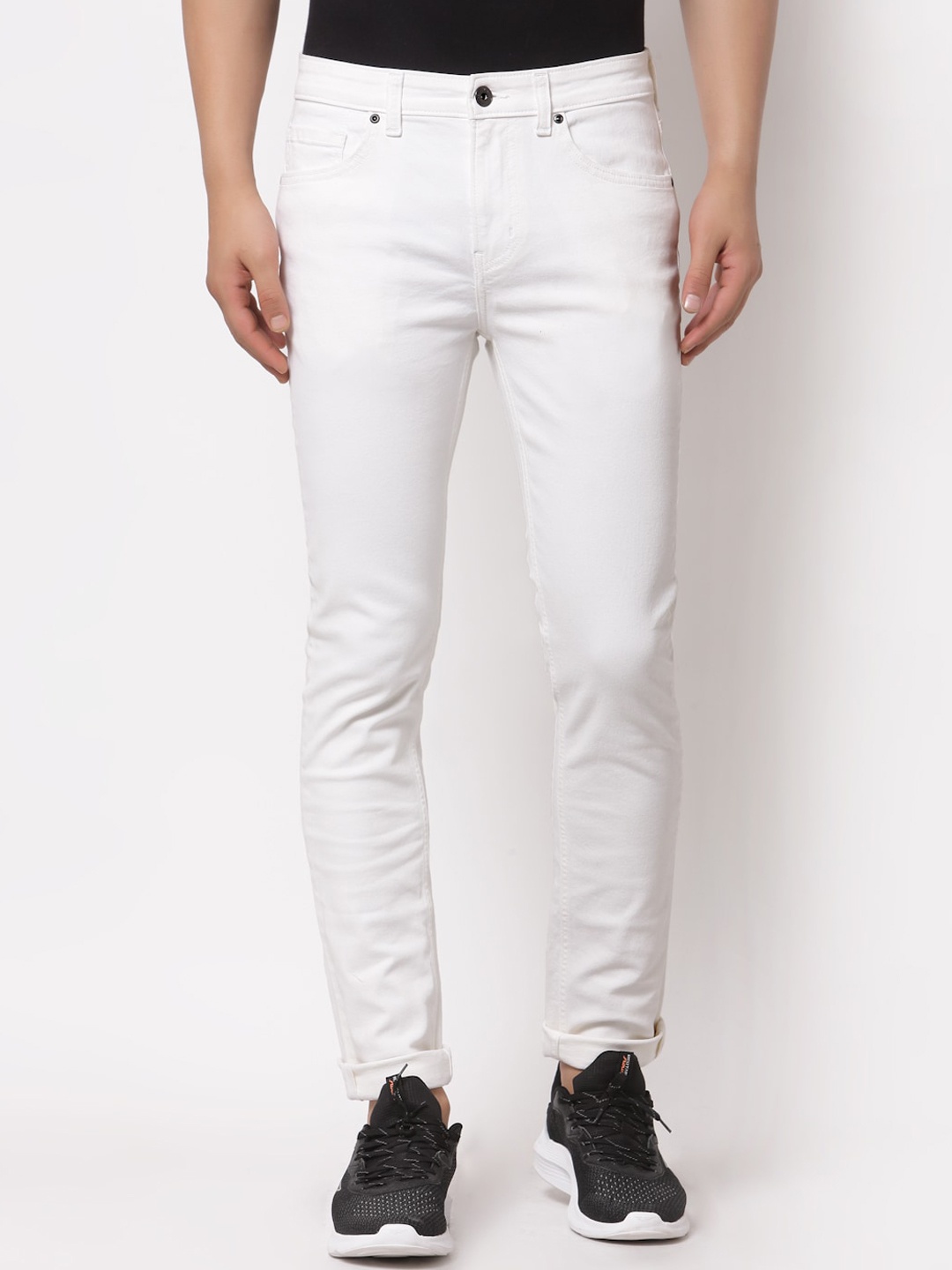 

Red Tape Men White Skinny Fit Stretchable Jeans