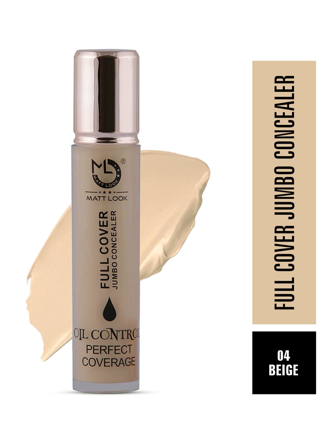 

MATTLOOK Full Cover Oil Control Perfect Coverage Jumbo Concealer - Beige