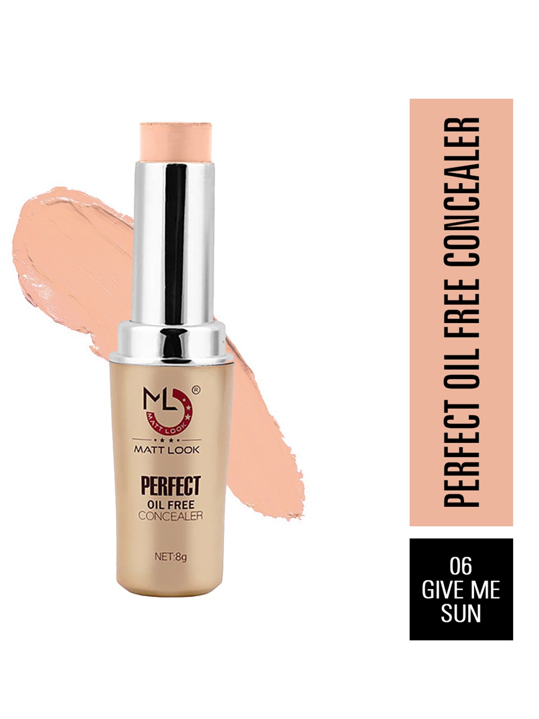 

MATTLOOK Perfect Oil Free Concealer - Give Me Sun, Pink