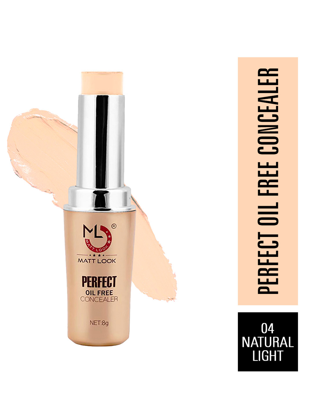 

MATTLOOK Perfect Oil Free Concealer - Natural Light, Pink