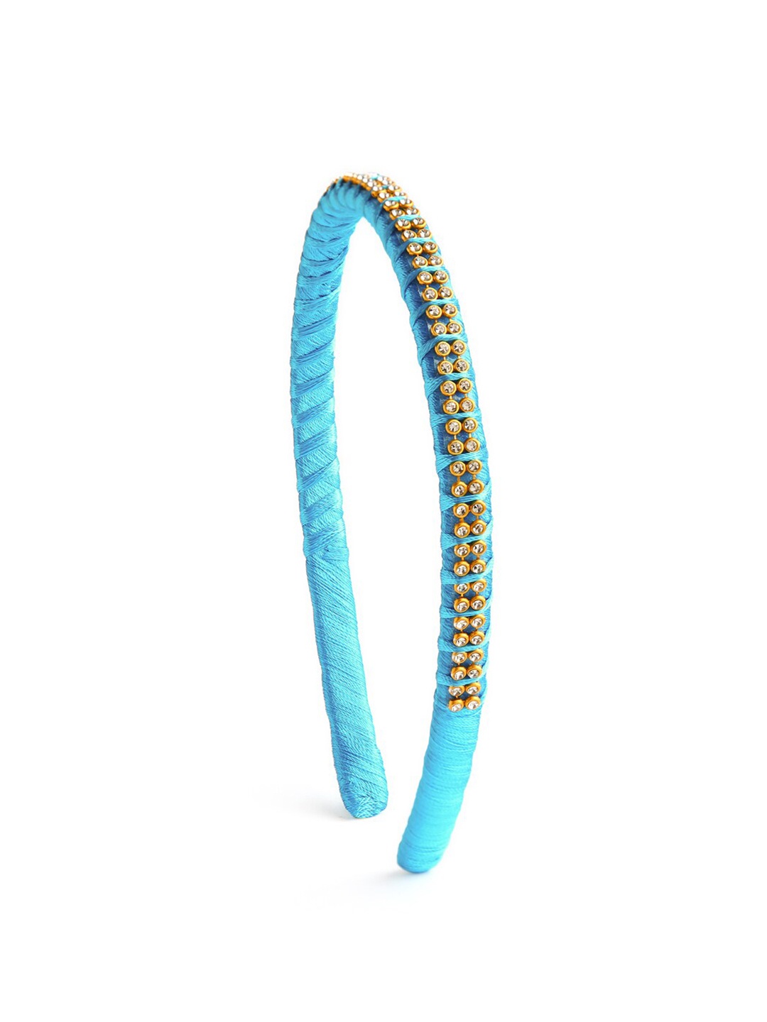 

AKSHARA Girls Blue Embelished Hairband