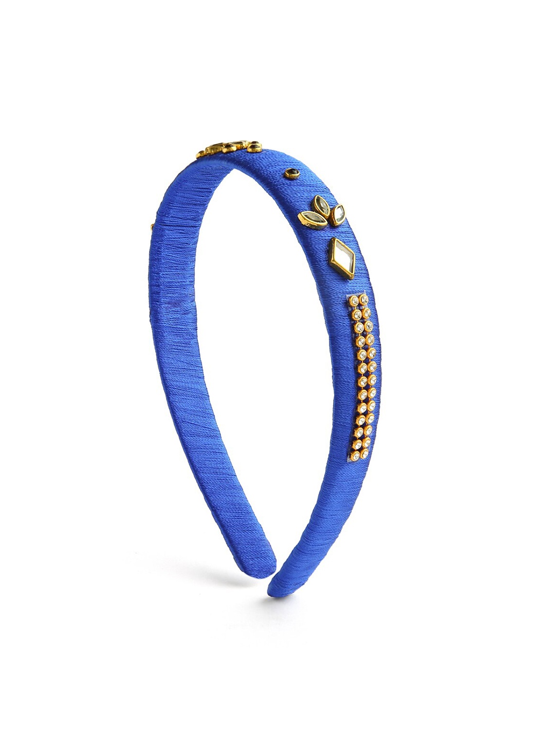 

AKSHARA Girls Blue Embelished Hairband