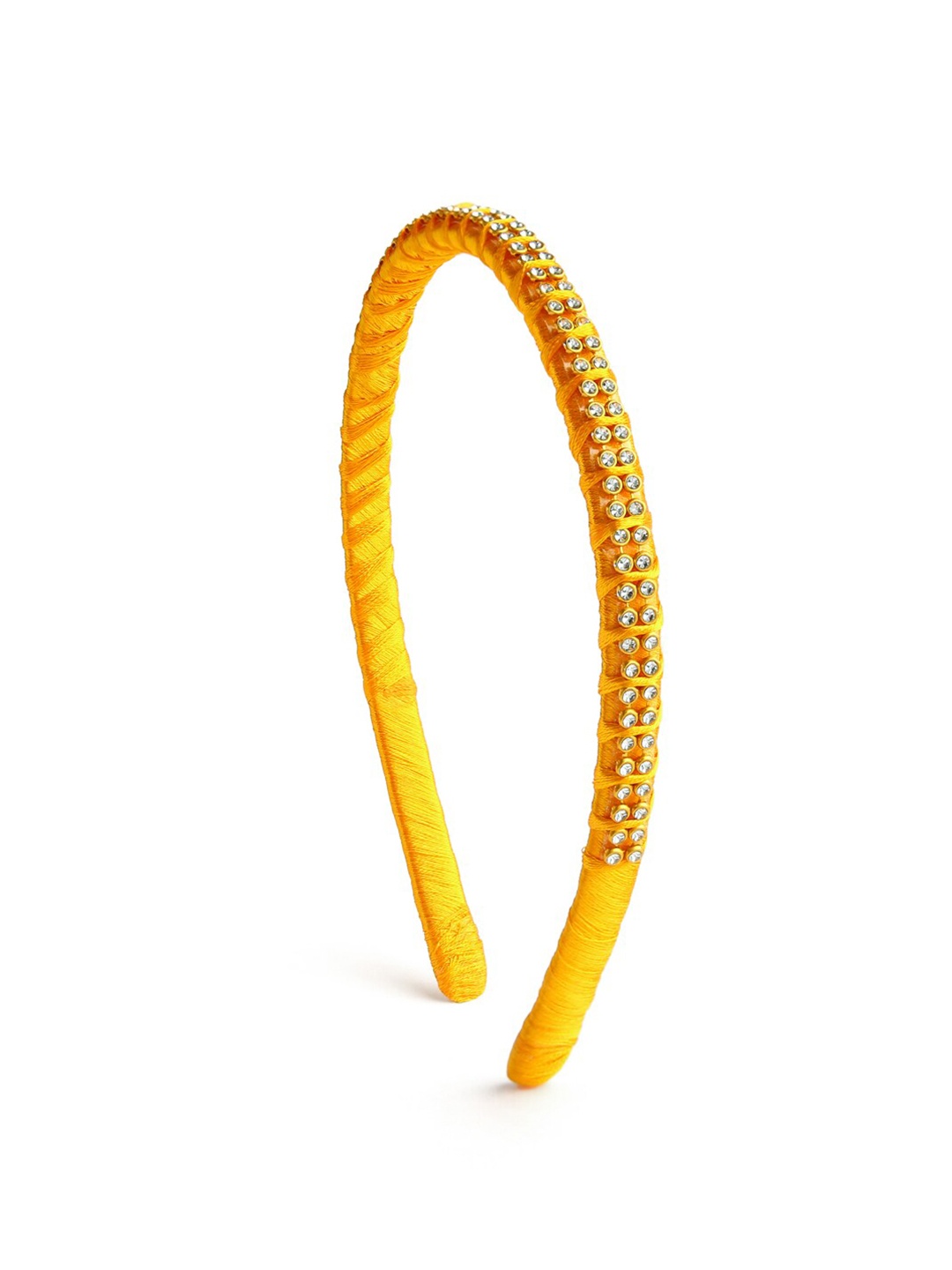 

AKSHARA Girls Gold Embelished Hairband