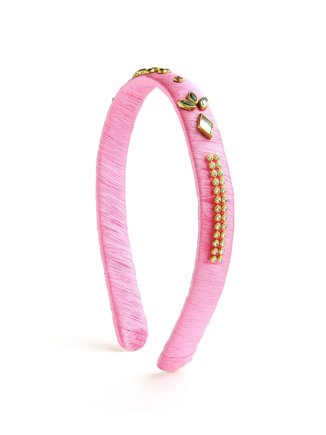 

AKSHARA Girls Rose Embellished Hairband