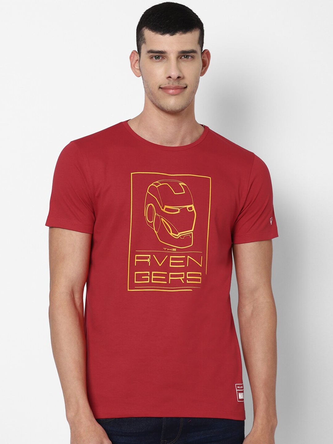 

Allen Solly Sport Men Red Typography Printed T-shirt
