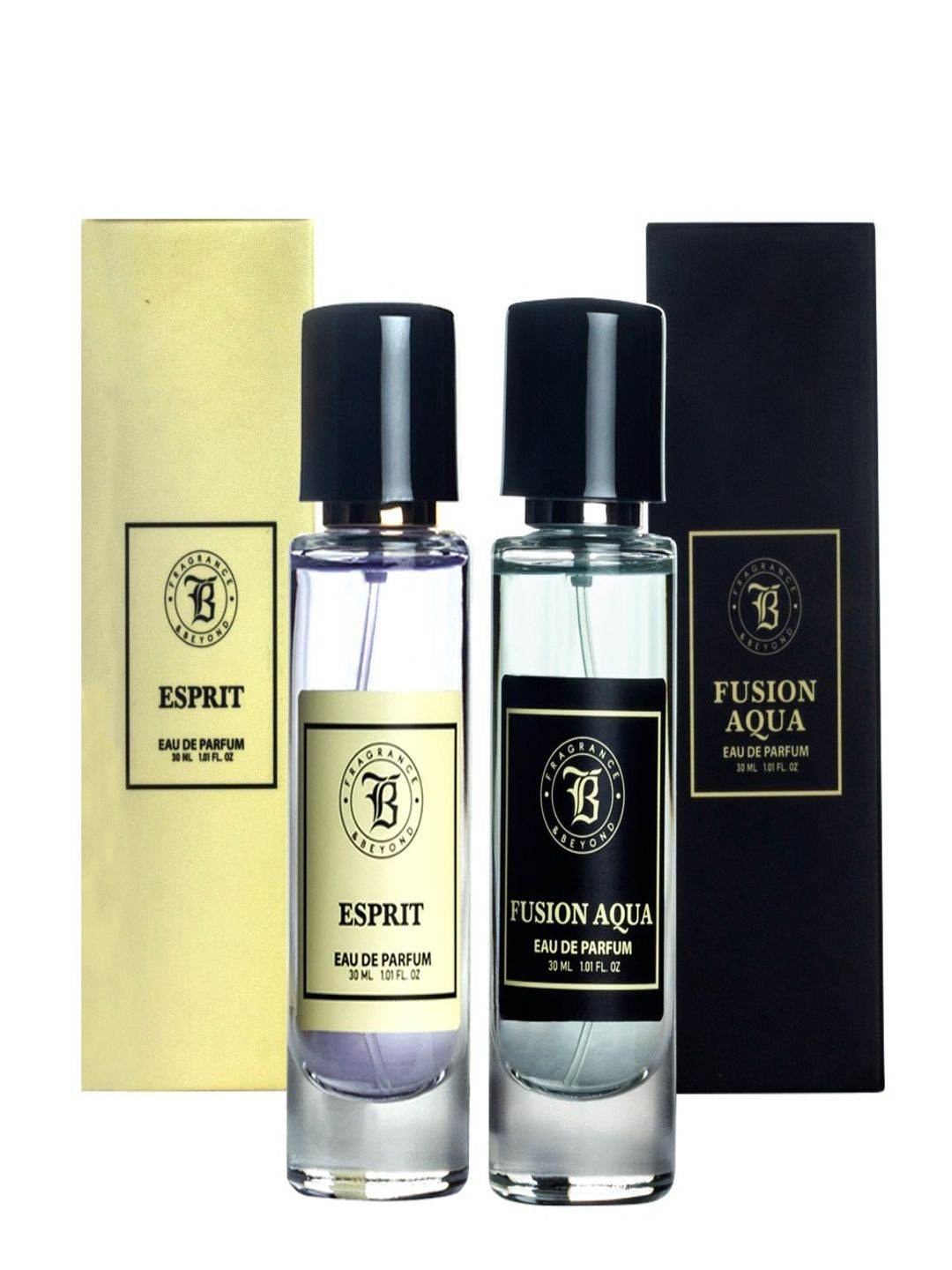 

Fragrance & Beyond 2-Pack Fusion Aqua and Esprit Eau De Parfum 60ml, Assorted