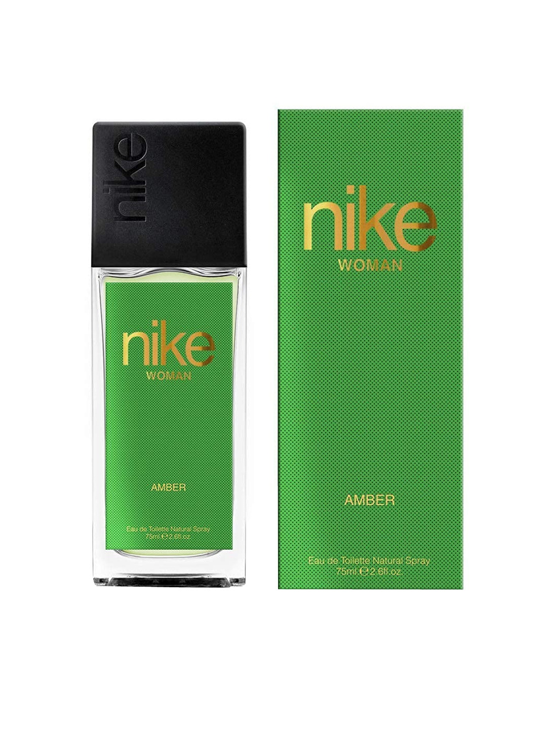 

Nike Women Amber Eau de Toilette Natural Spray- 75ml, Transparent