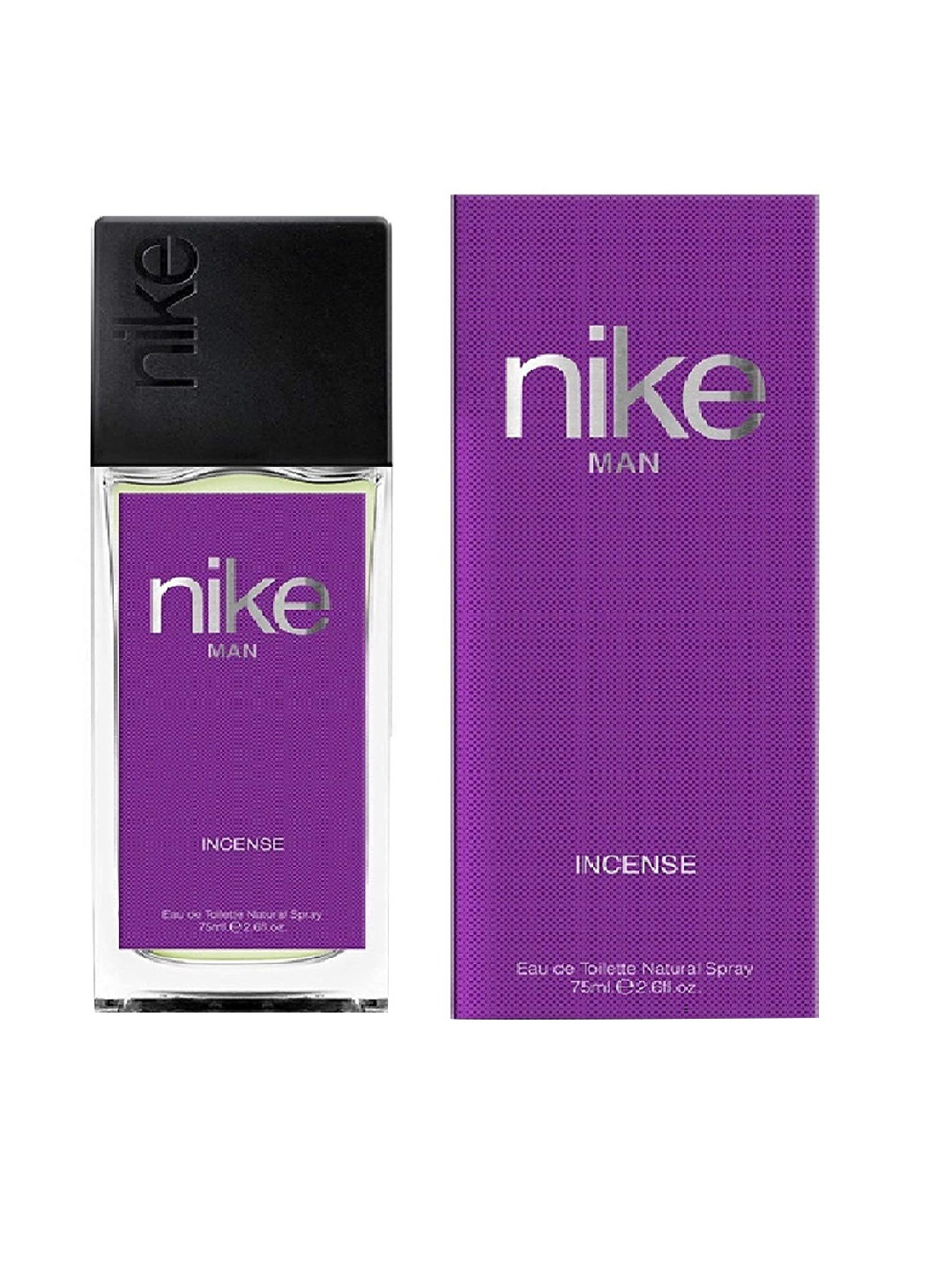 

Nike Man Incense Eau de Toilette Natural Spray 75ml, Transparent