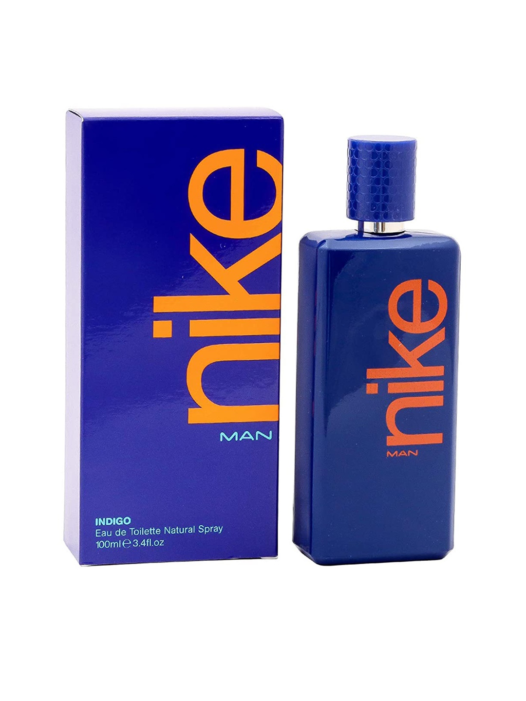 

Nike Men Indigo Eau de Toilette Natural Spray - 100 ml, Transparent