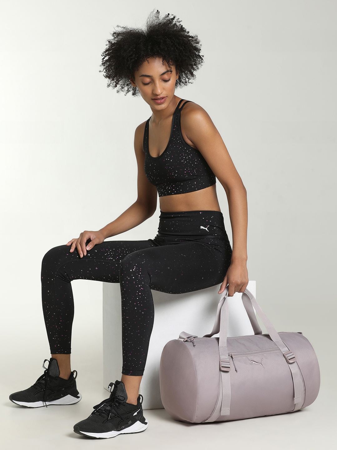 

Puma Women Pink Studio Training Duffel Bag