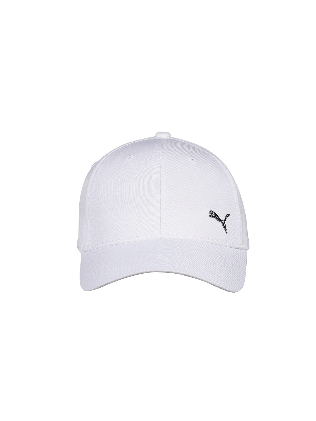 

Puma Unisex White Metal Cat Snapback Cap
