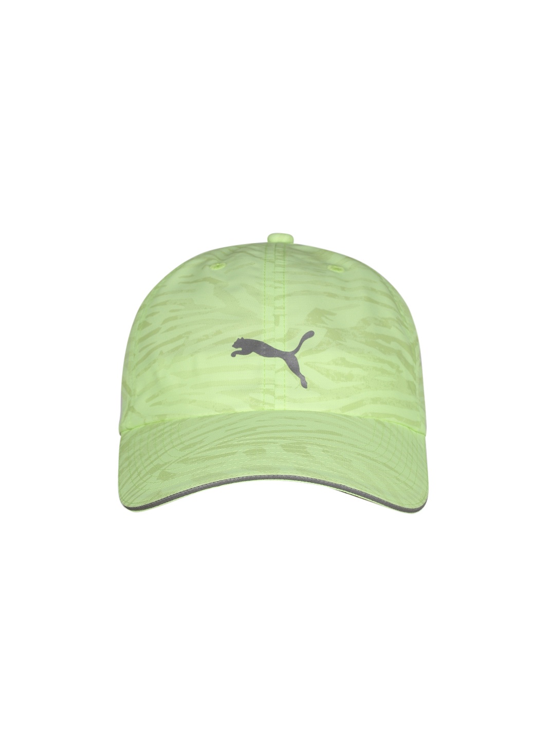 

Puma Unisex Lime Green Printed Snapback Cap