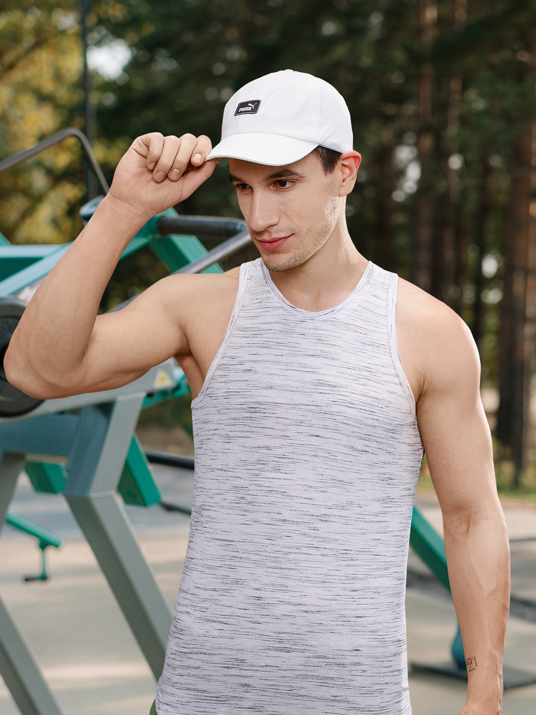 

Puma Unisex White Ess III Cotton Baseball Cap