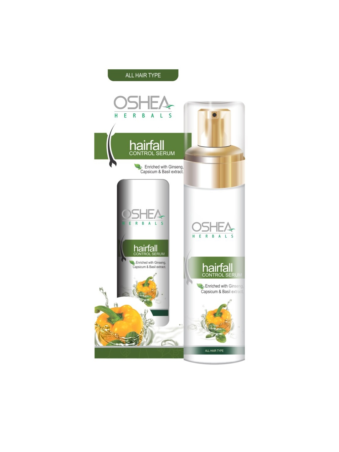 

Oshea Herbals Hairfall Control Serum - 50 ml, White