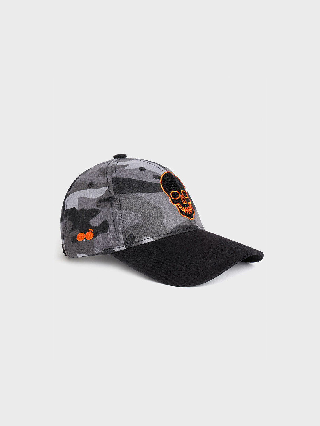 

Bewakoof Unisex Black & Grey Printed Baseball Cap