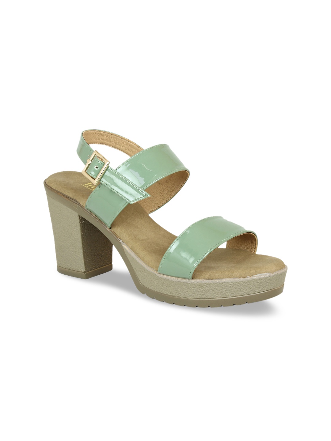 

Inc 5 Green Platform Heels