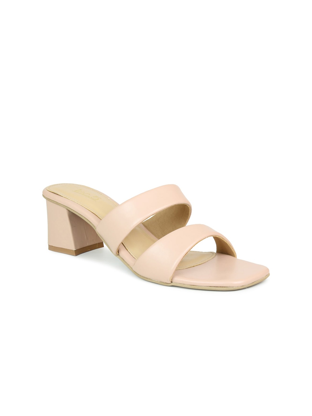

Inc 5 Peach-Coloured Block Heels