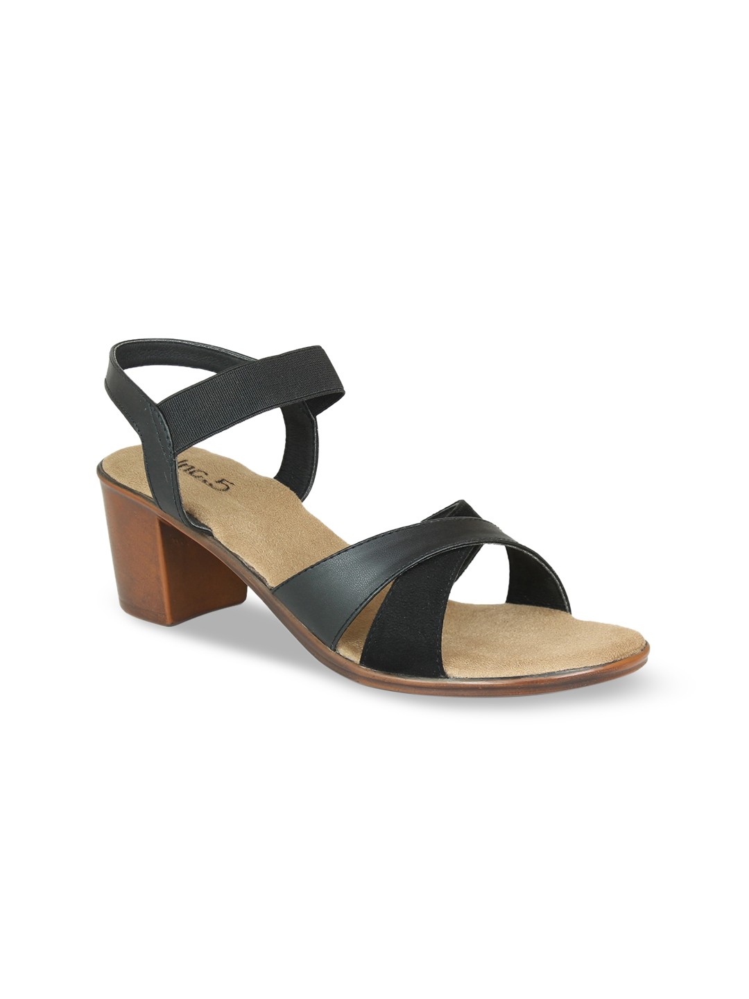 

Inc 5 Black Block Heels