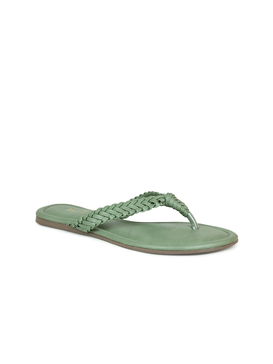 

Inc 5 Women Green Open Toe Flats