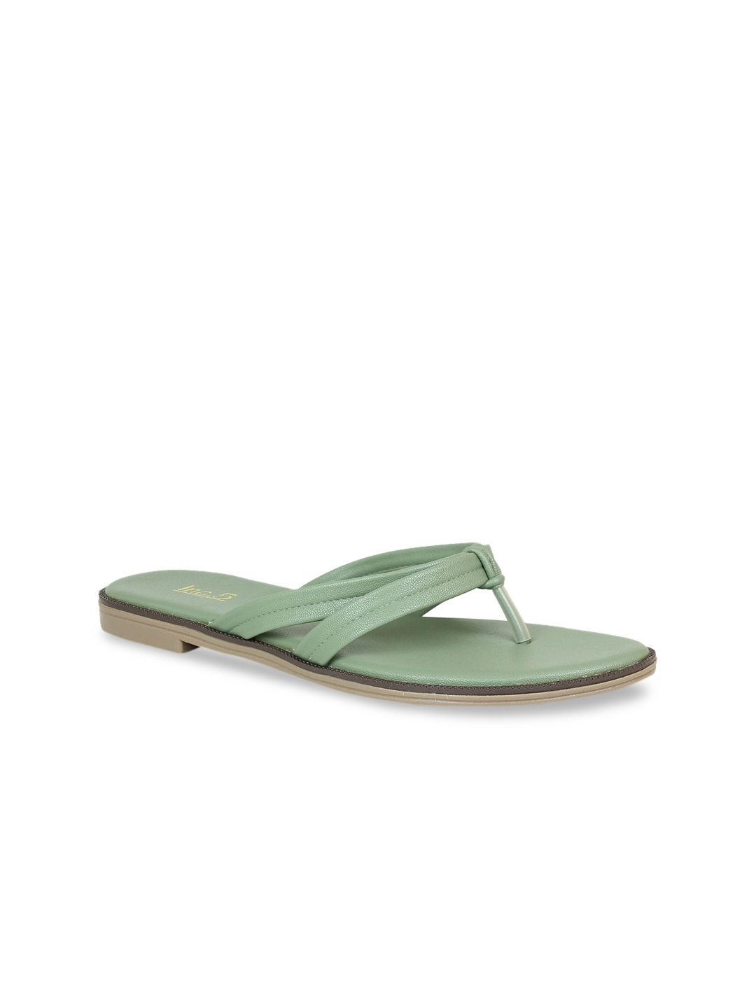 

Inc 5 Women Green Open Toe Flats