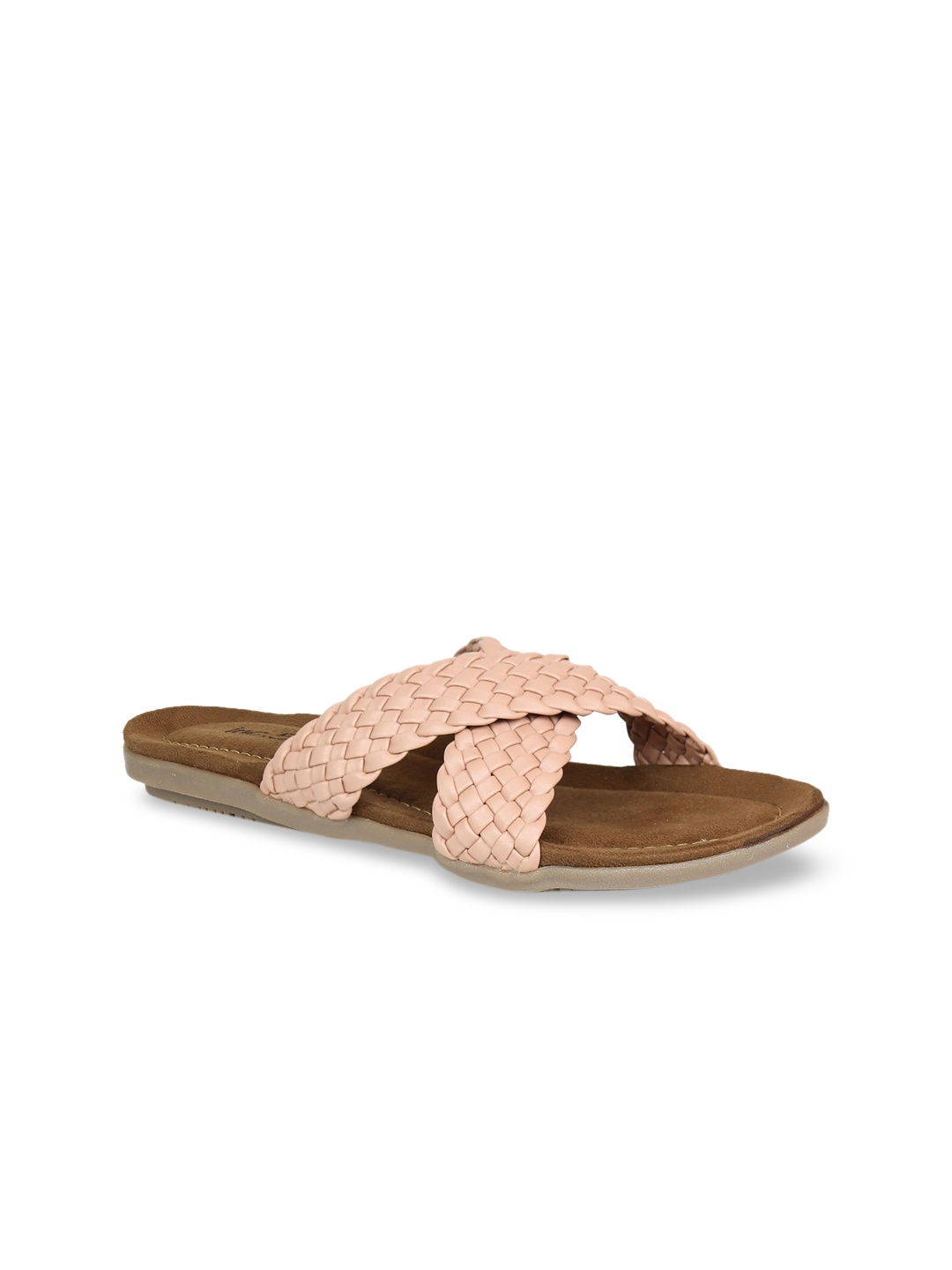 

Inc 5 Women Peach-Coloured Open Toe Flats