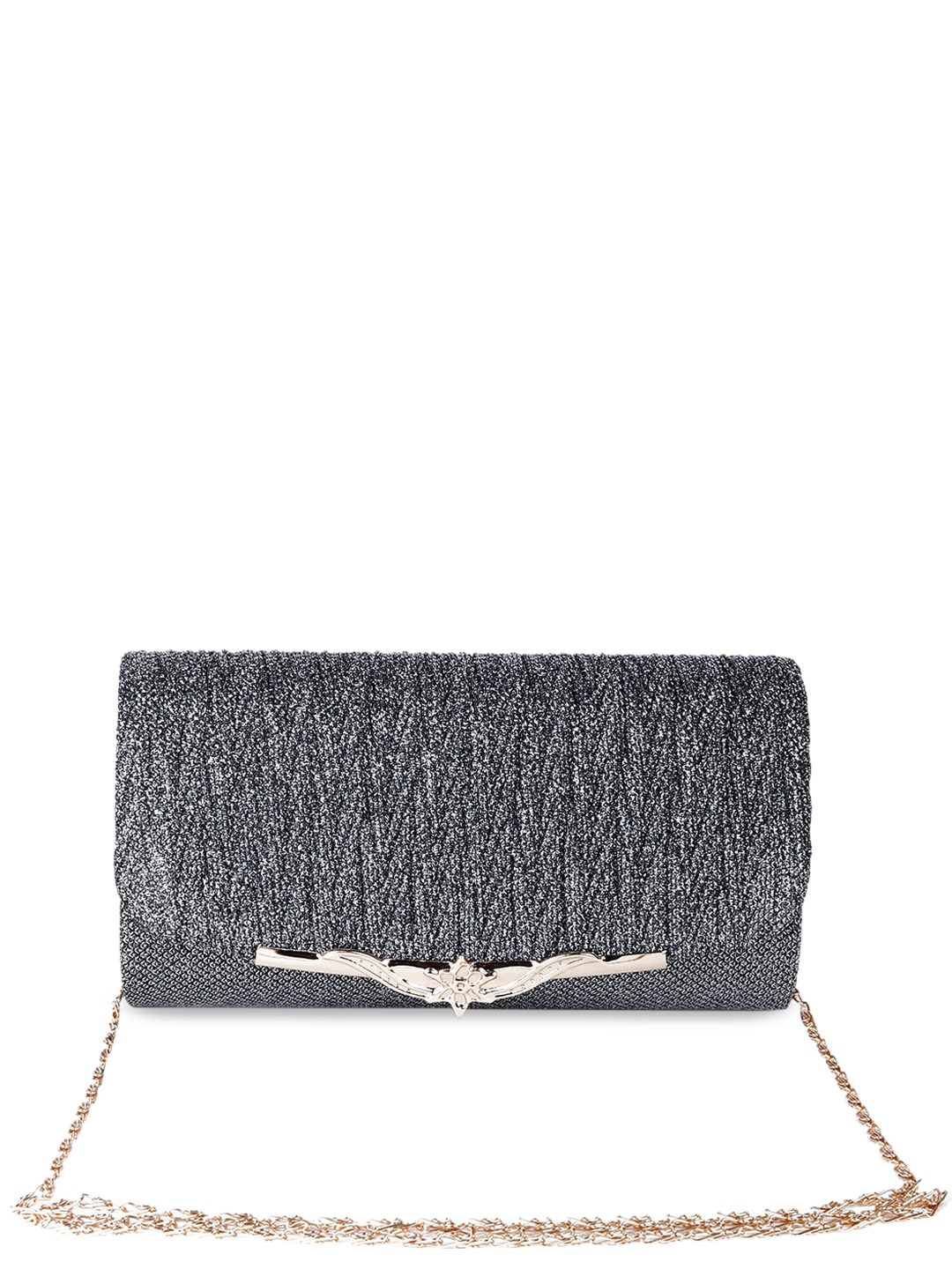 

ODETTE Black Structured Sling Bag