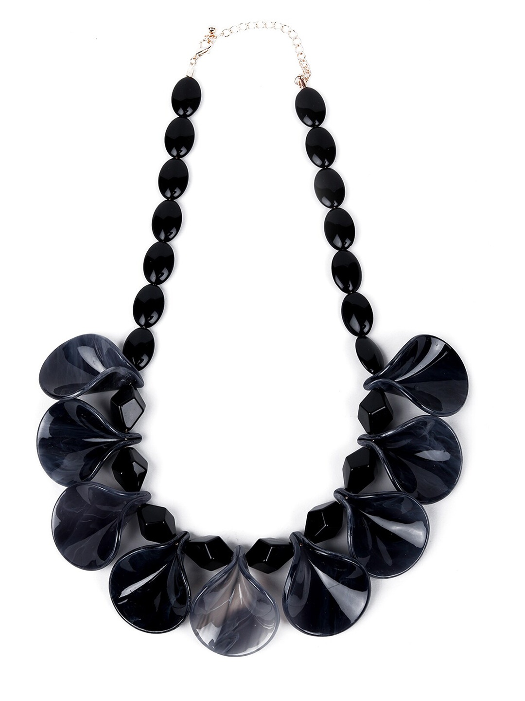 

ODETTE Black & Grey Western Necklace