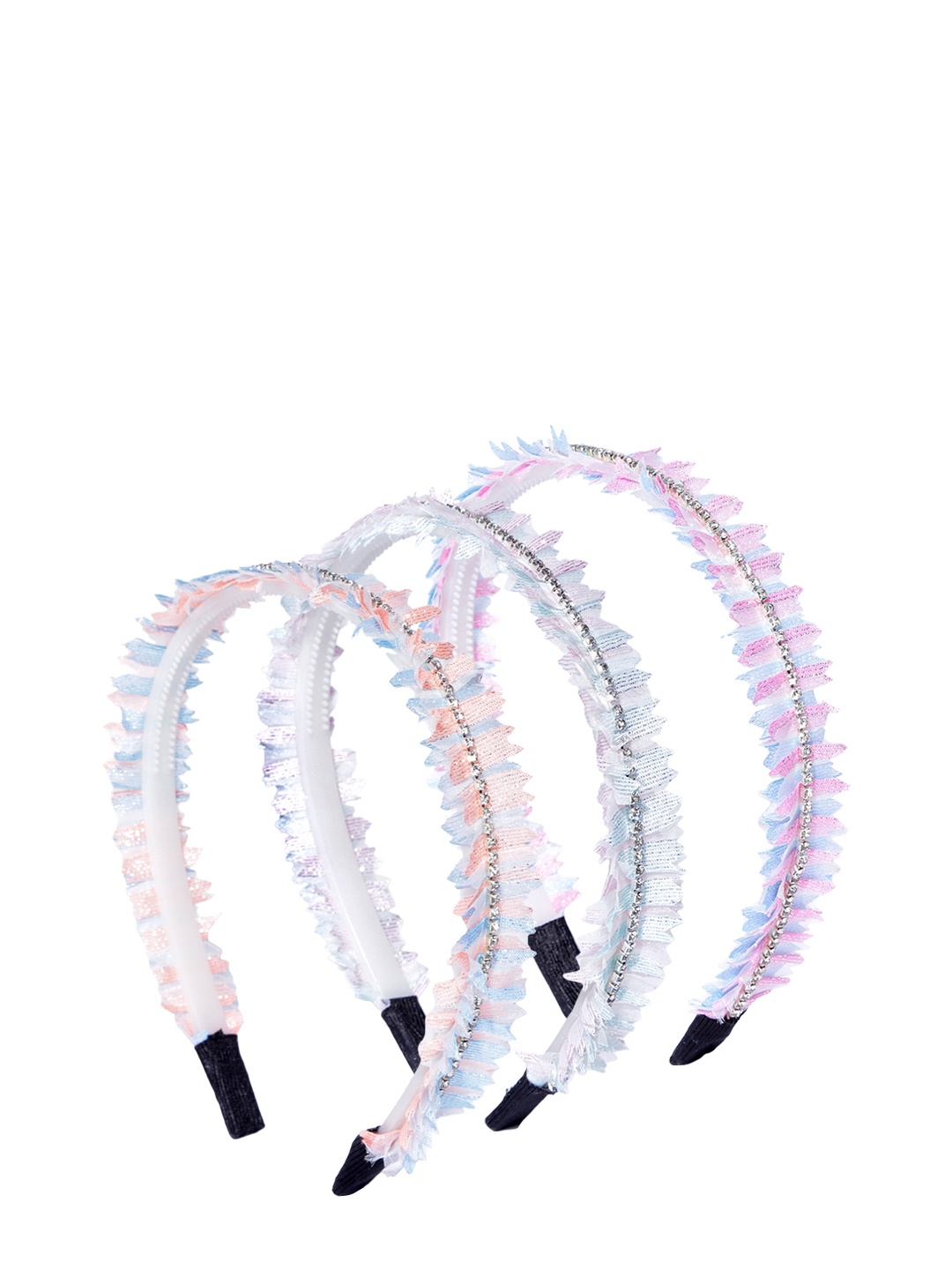 

Blueberry KIDS Set of 3 Multi-Coloured Embellished Hair Bands