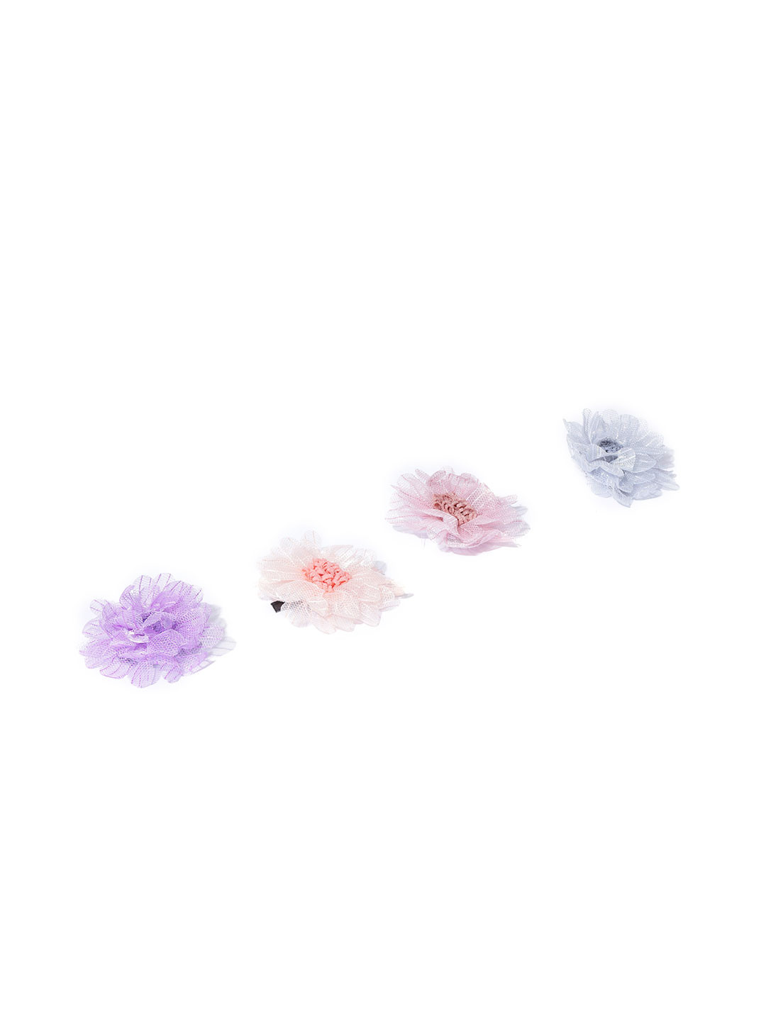 

Blueberry KIDS Girls Multicoloured Set of 4 Alligator Hair Clip, Multi