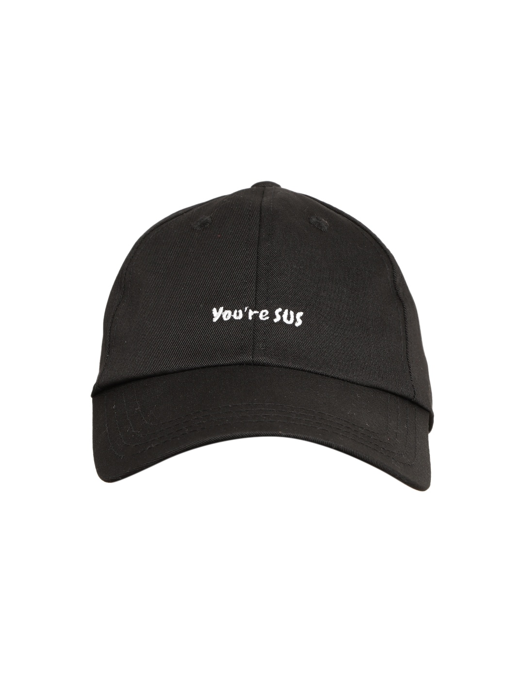 

Blueberry KIDS Unisex Kids Black Embroidered Baseball Cap