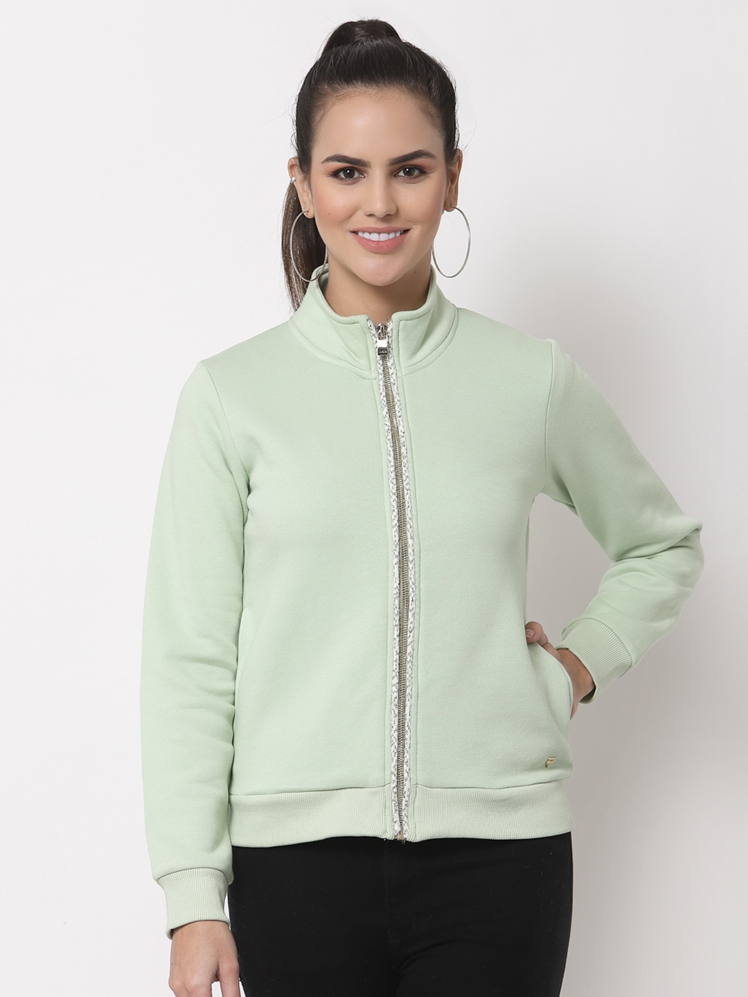 

Juelle Women Green Sweatshirt