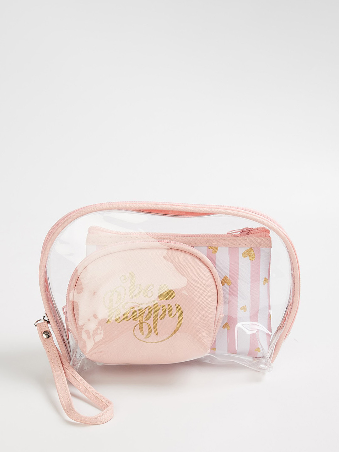 

Ginger by Lifestyle Transparent Structured Handheld Bag