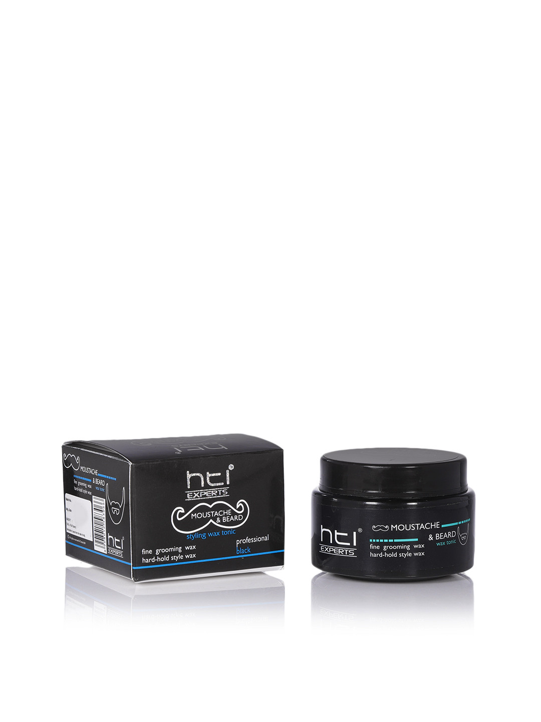 

HTI EXPERTS Moustache & Beard Styling wax Tonic, Black
